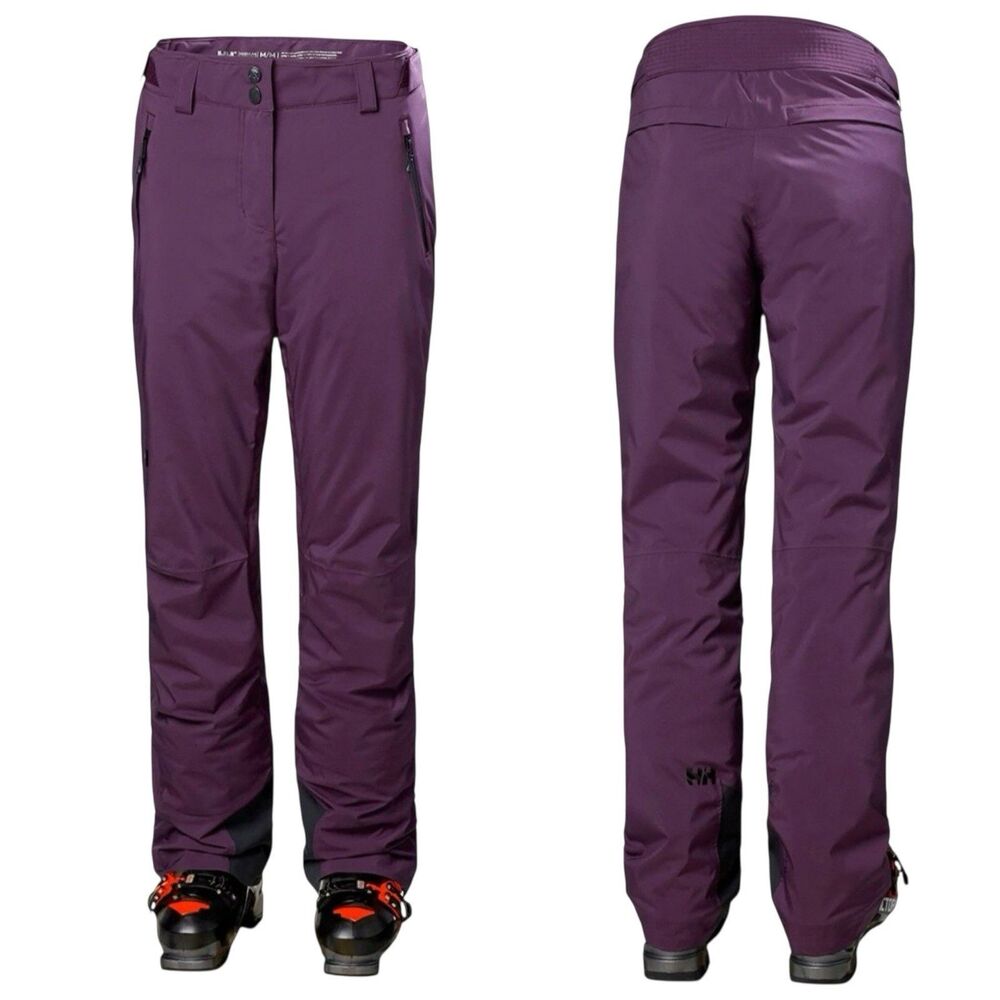Helly Hansen Legendary Ski Pants Womens Small Insulated Purple Amethyst NEW